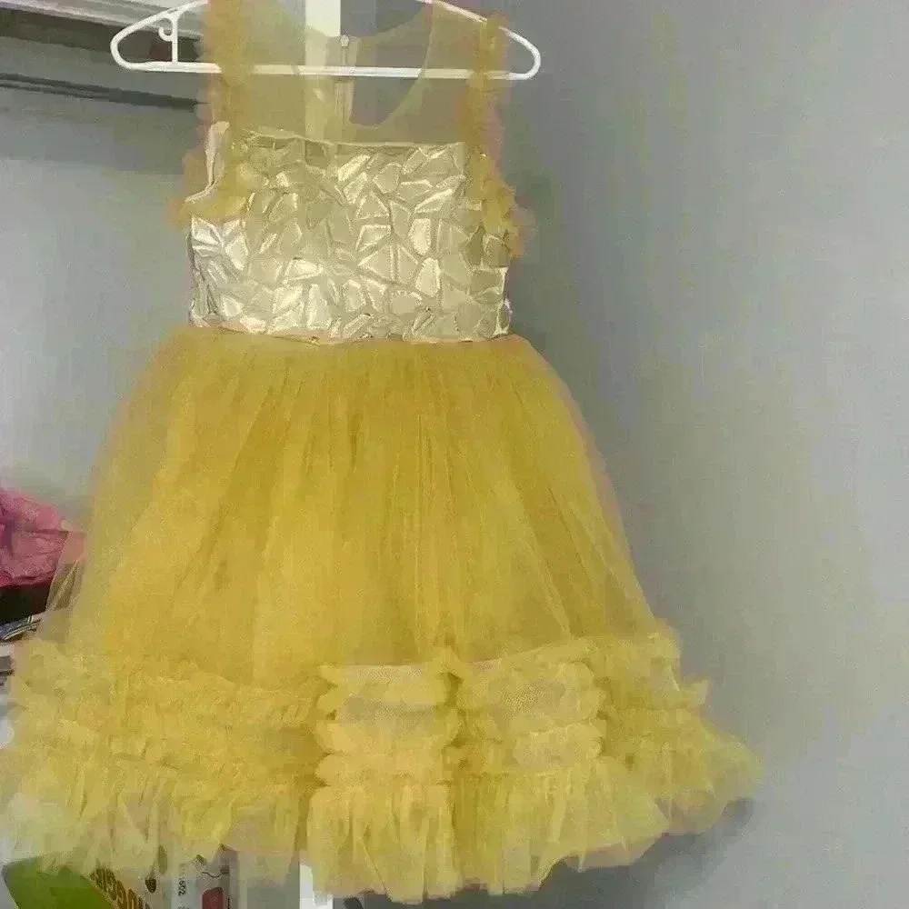 Gold princess  dress
